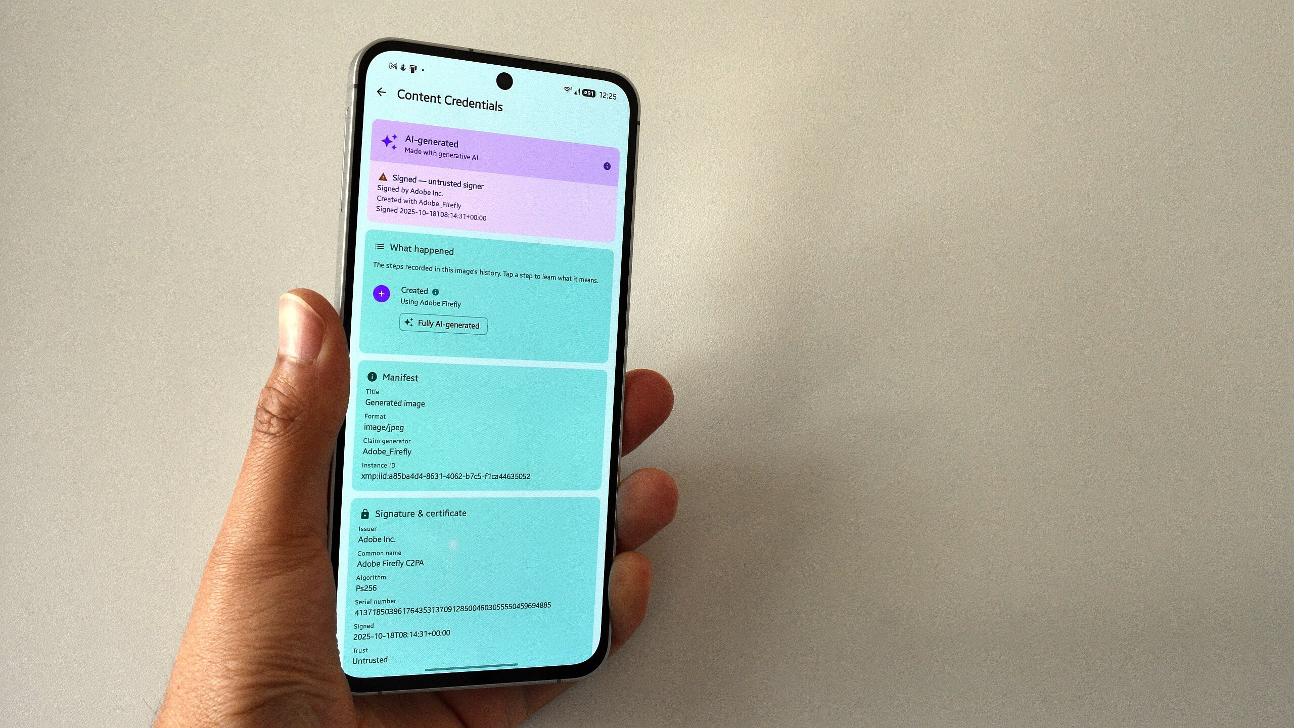 New Android app helps users distinguish between real and AI-generated content