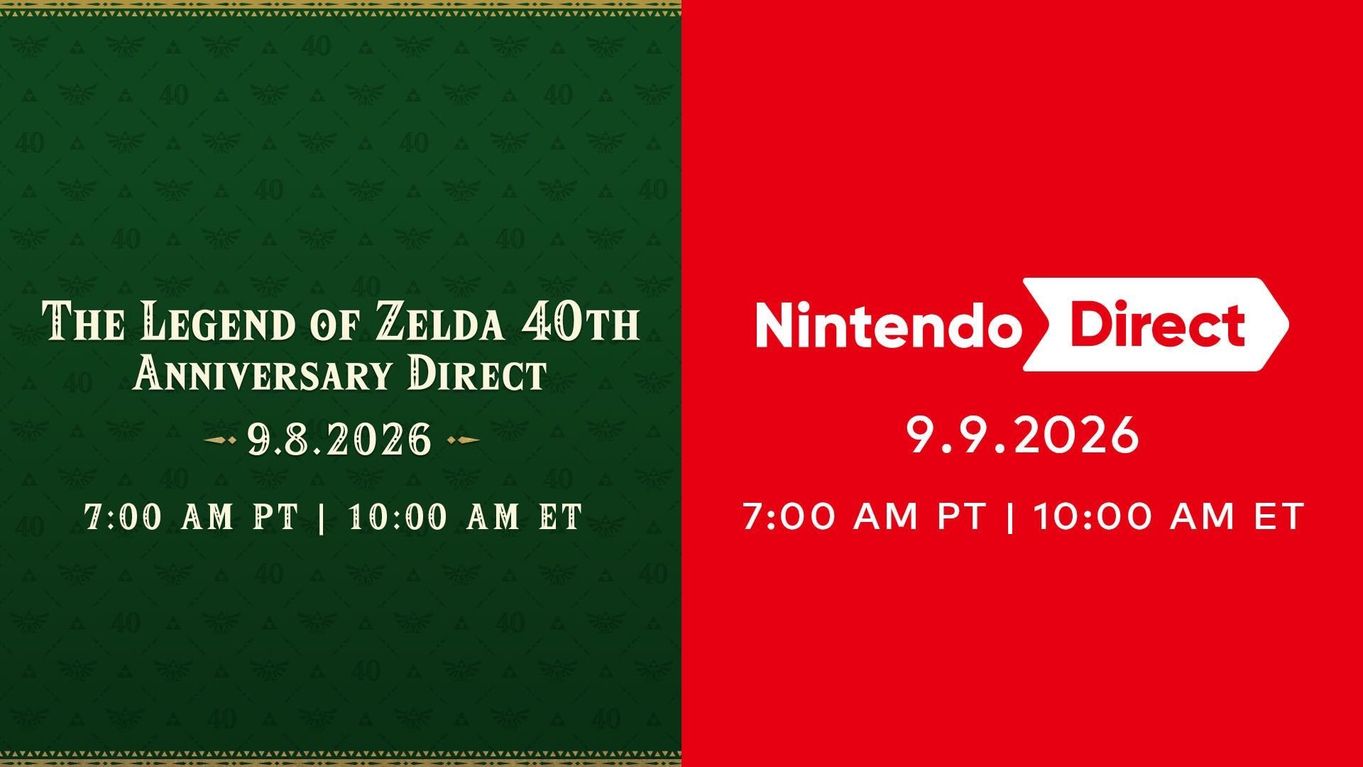 Nintendo Announces Two Upcoming Direct Events
