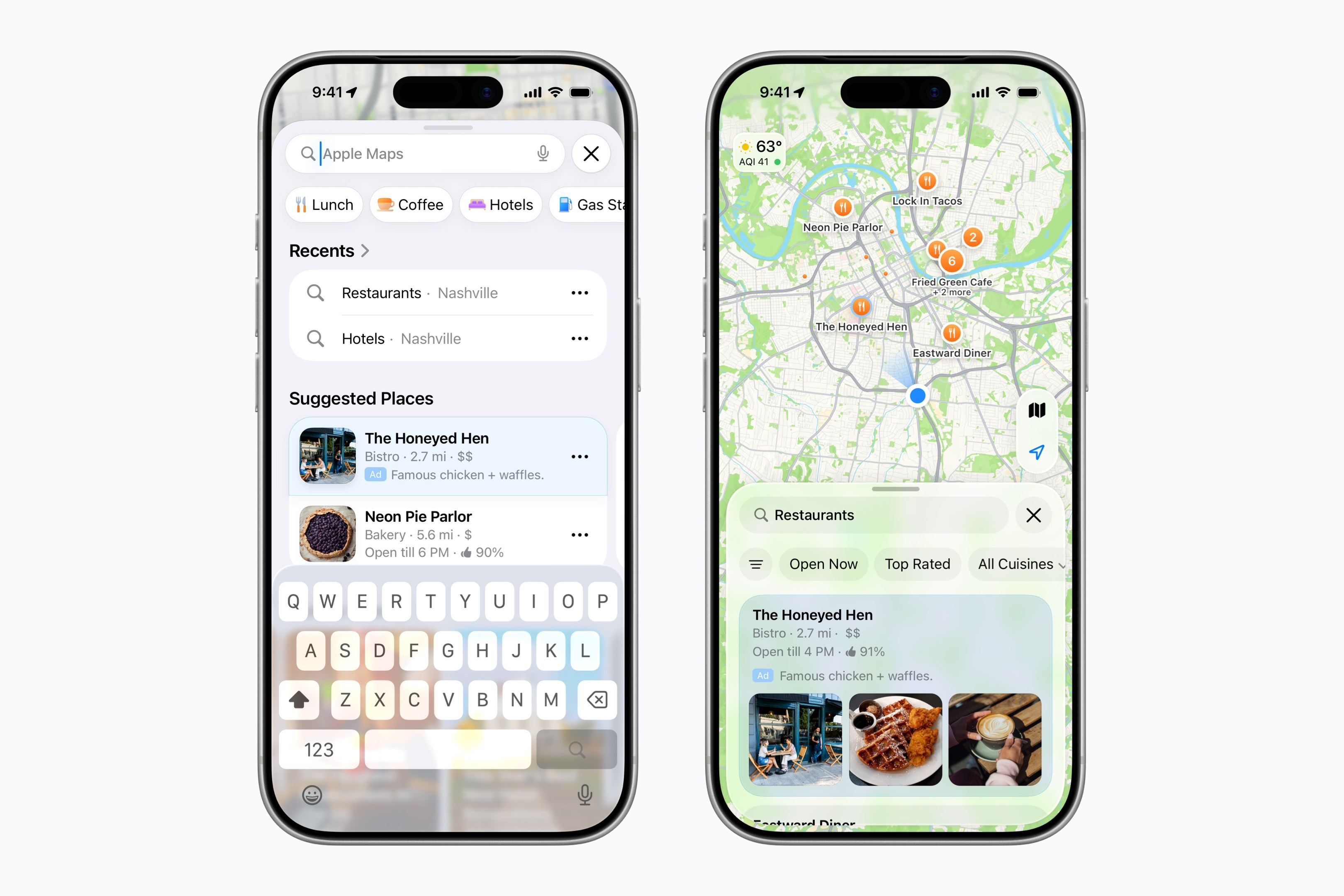 Ads are now rolling out in Apple Maps