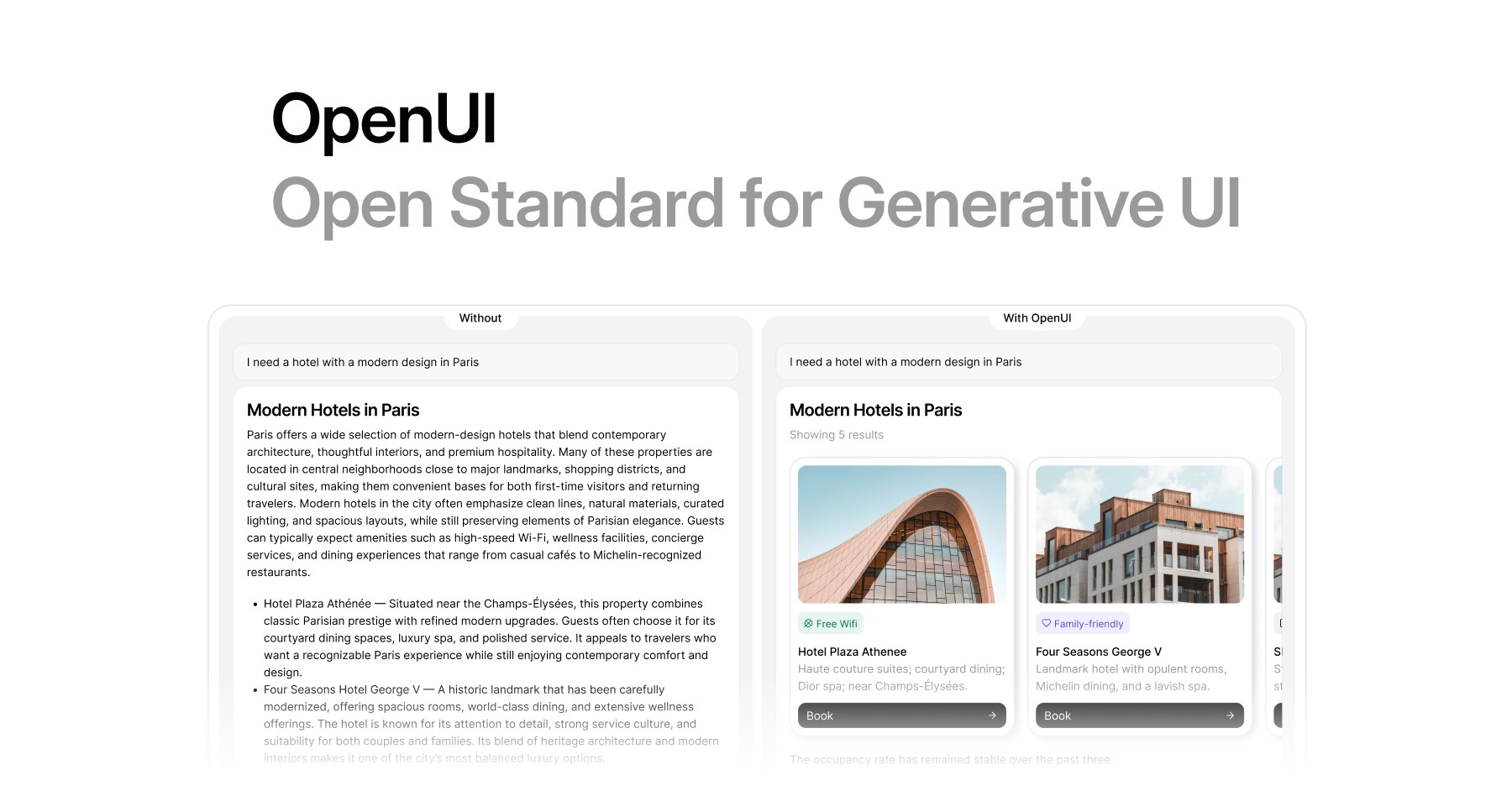 OUI-1: World's First Model for Generative UI Announced