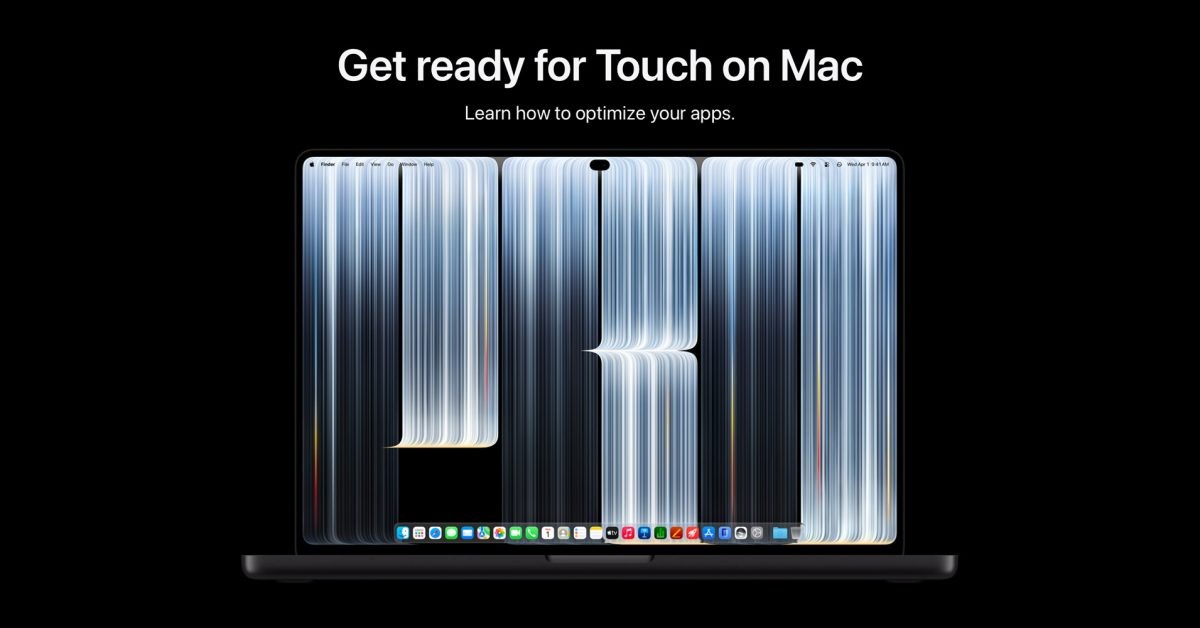 Apple releases touchscreen Mac developer videos and live sessions