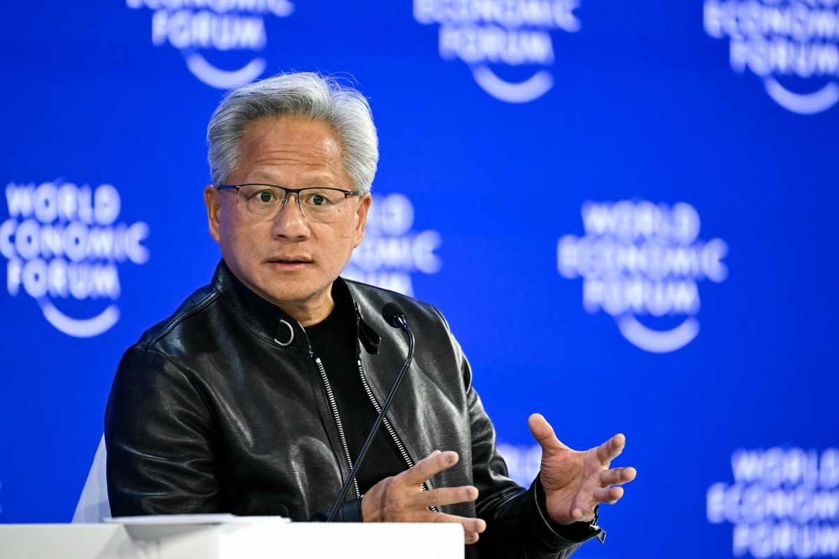 Nvidia CEO Jensen Huang tells Trump ‘we’re not going to let an AI slowdown happen’