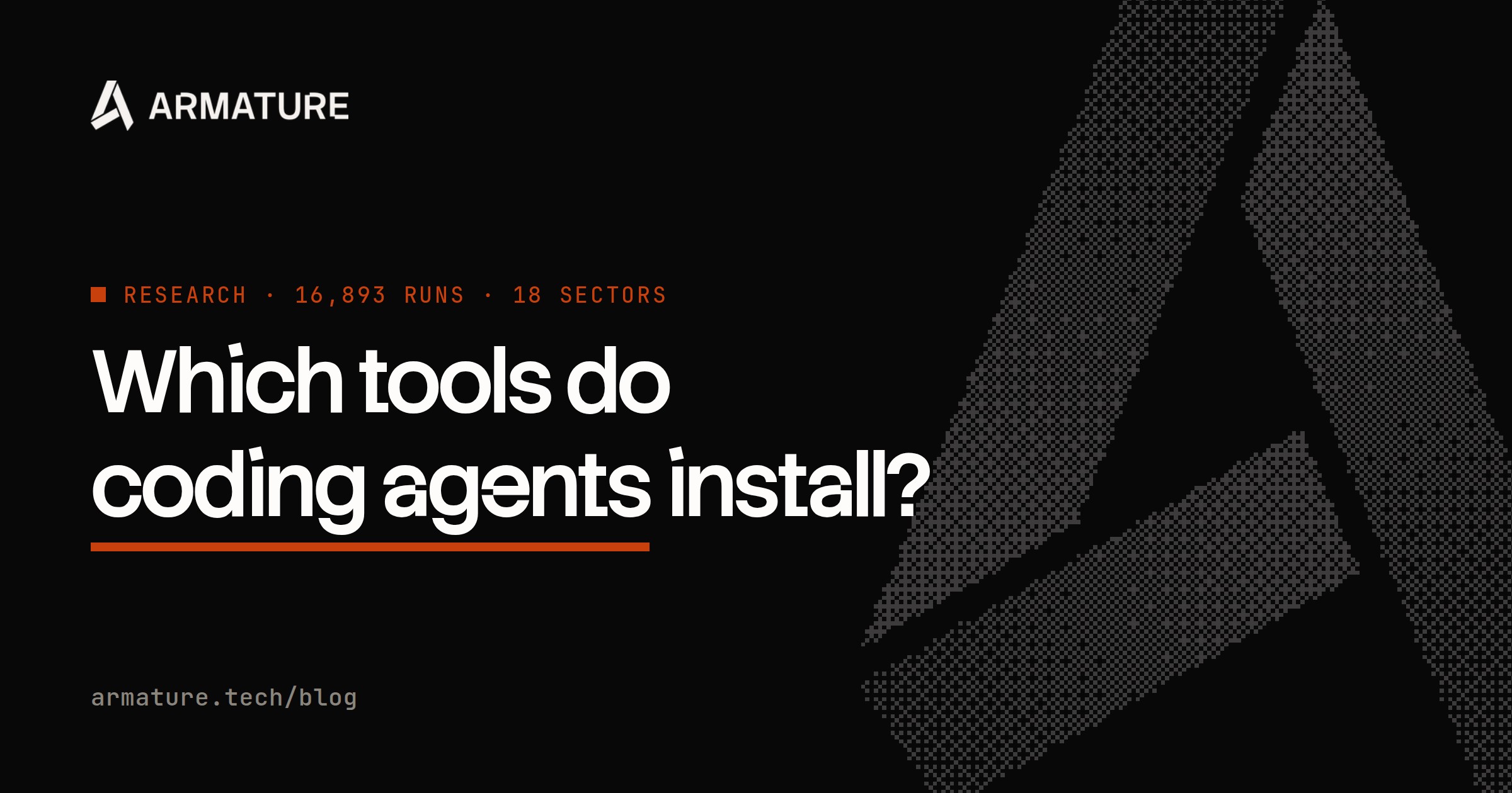 Which tools do Claude, Codex and Cursor choose? We measured 17k runs to find out