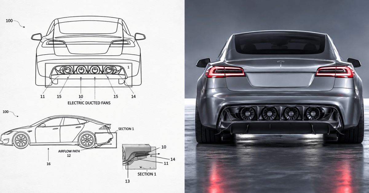 Tesla patents ‘Electric Fan Car’ system ahead of Roadster reveal