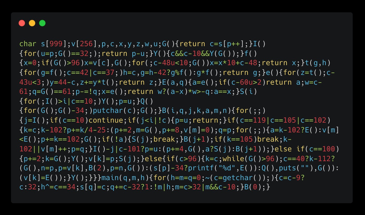 Creating a Python interpreter in just 1024 bytes