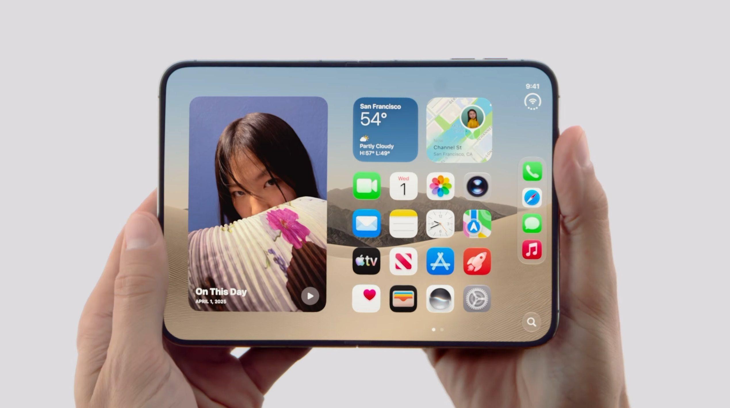 Apple Announces Its First Foldable Smartphone, the iPhone Duo