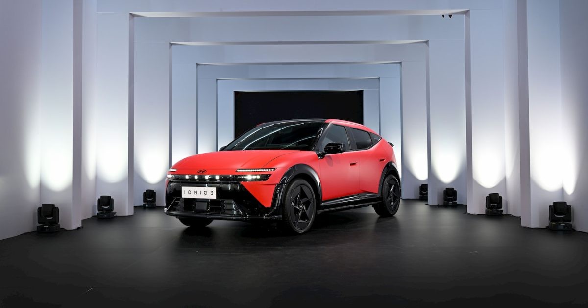 Hyundai opens IONIQ 3 EV orders, starting at about $30,000