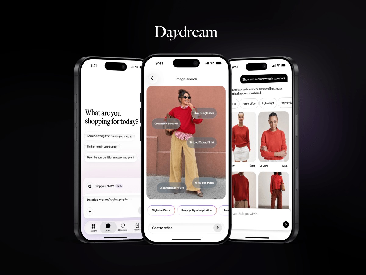 Fashion app Daydream uses Apple Intelligence to help you shop camera roll outfits