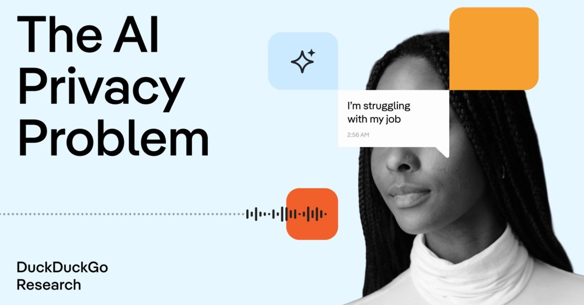 DuckDuckGo survey highlights how much personal information users share with AI
