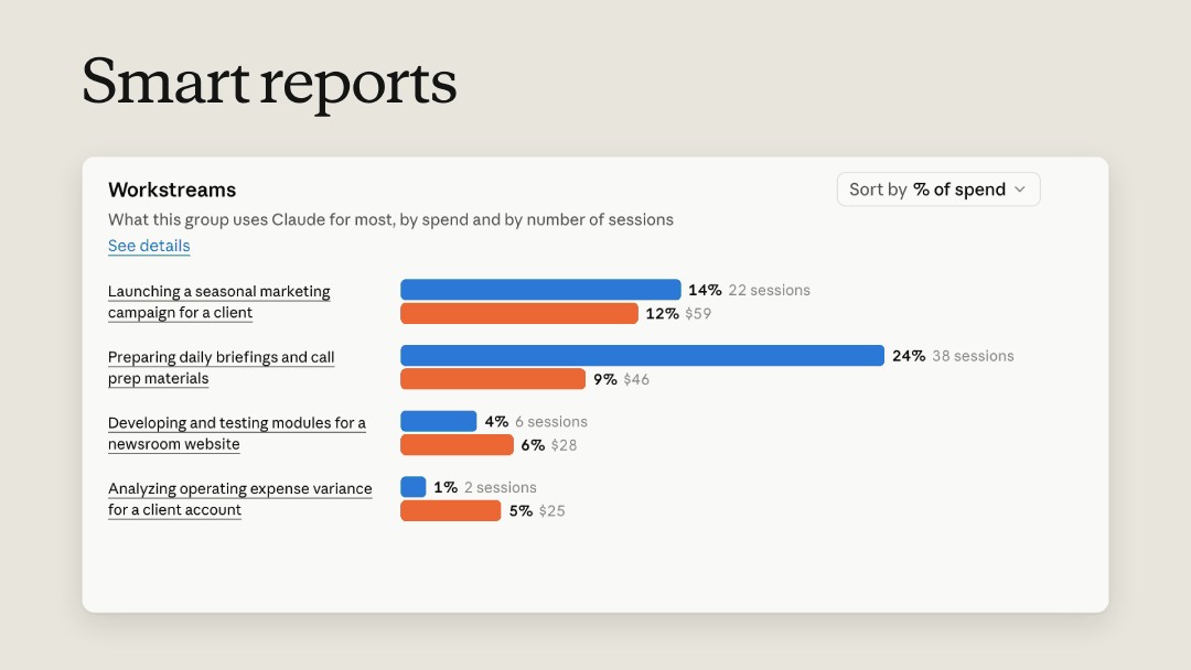 Anthropic launches new tools to help companies track AI spending