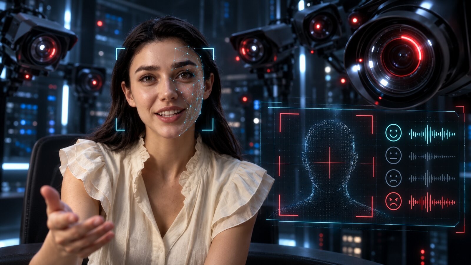Viral AI actress Tilly Norwood's hotline face-scans every caller
