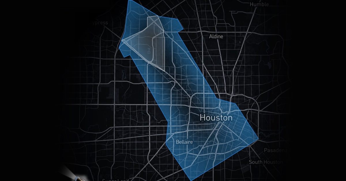 Tesla’s rocket-shaped Robotaxi map in Houston is partly 'fake'