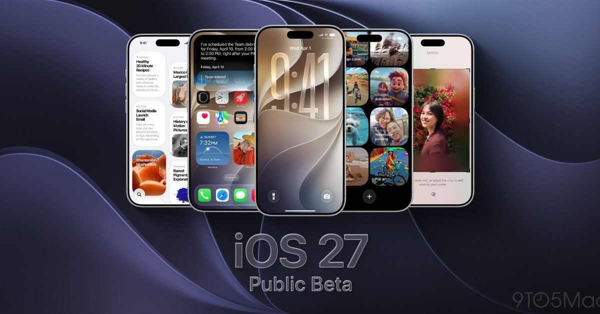 Apple iOS 27 va macOS 27 Golden Gate uchun ommaviy beta-versiyalarni chiqardi