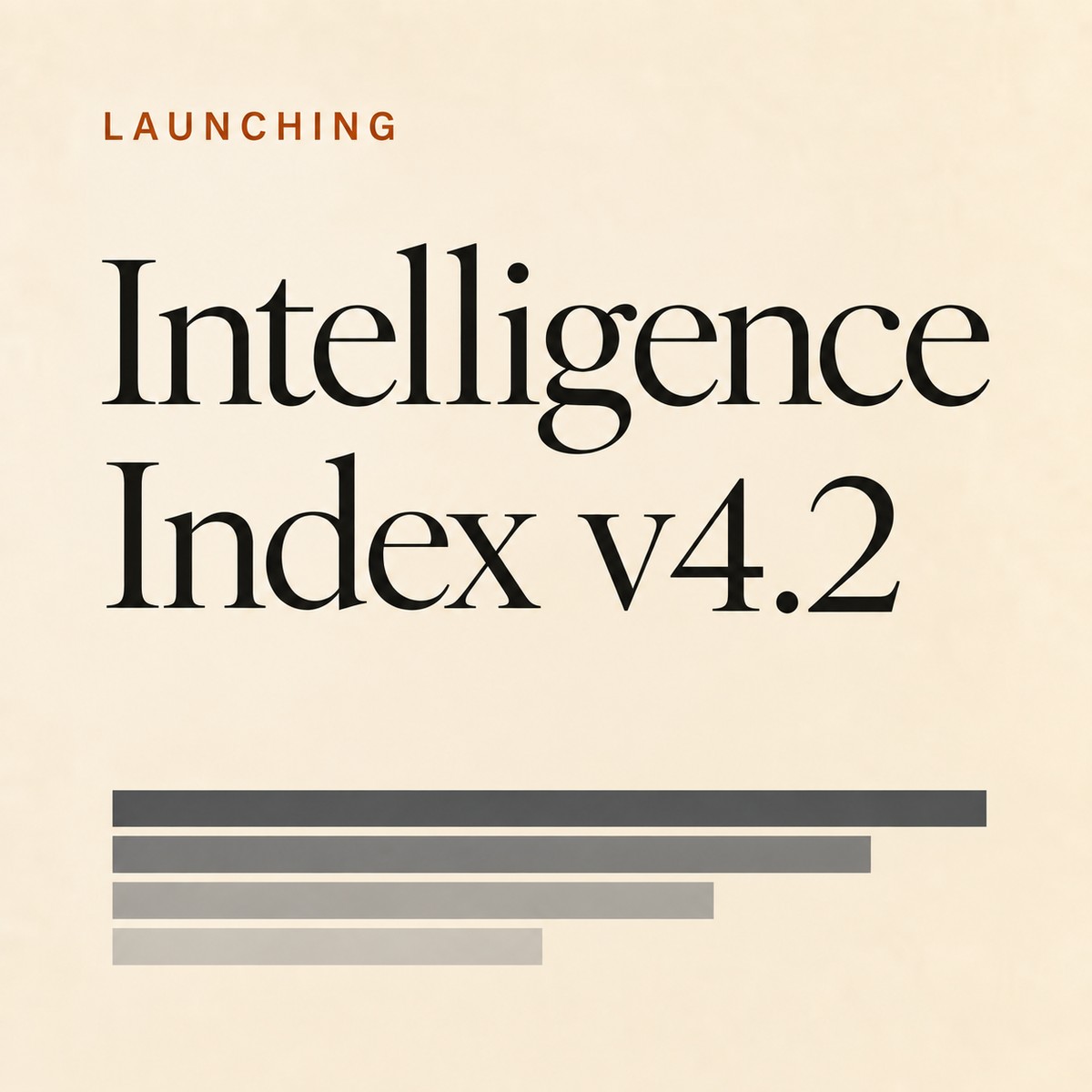Artificial Analysis yangi Intelligence Index v4.2 versiyasini taqdim etdi