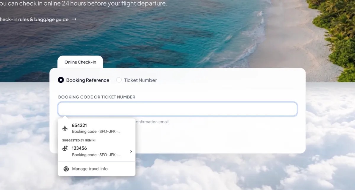 Google Chrome avtomatik to'ldirish funksiyasi Gmail xabarlaridan foydalana boshlaydi