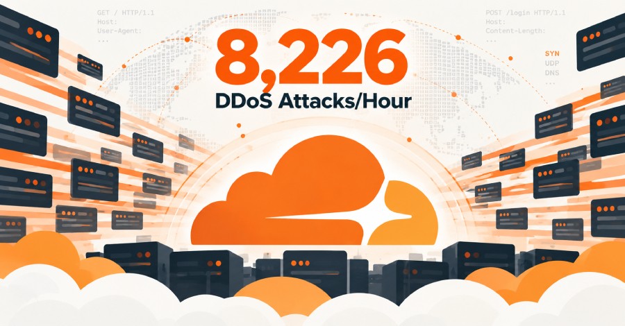 Cloudflare: число сетевых DDoS-атак в Q3 выросло на 38% до 18,2 млн